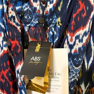 ABS Multicolor Abstract Dress